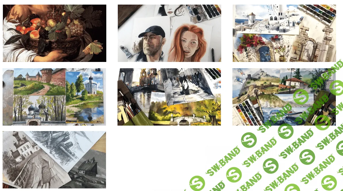 [Художник Online] Онлайн-марафоны Художник Online. 7 марафонов (2019)