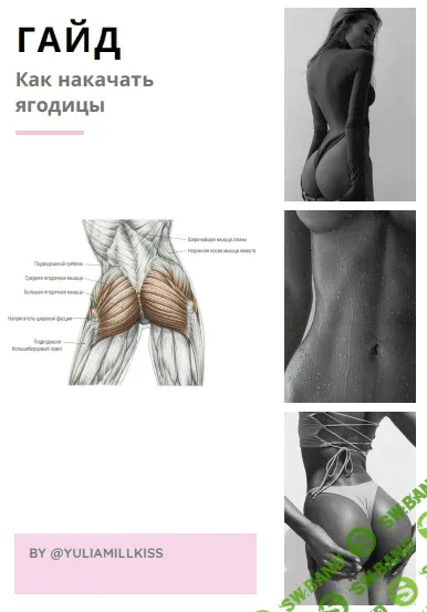 [YaliamillKiss] Гайд «Как накачать ягодицы» (2020)
