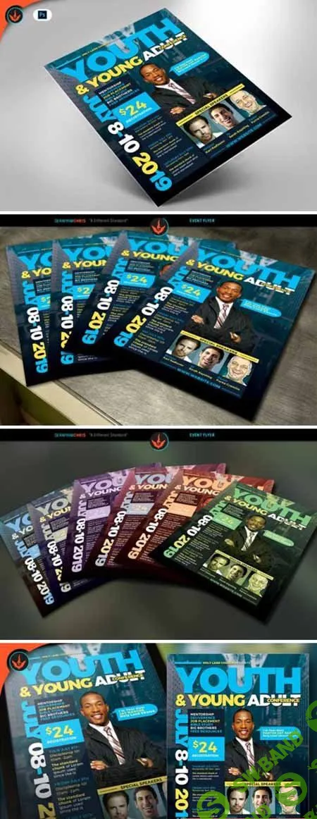 Youth & Young Adult Conference Flyer