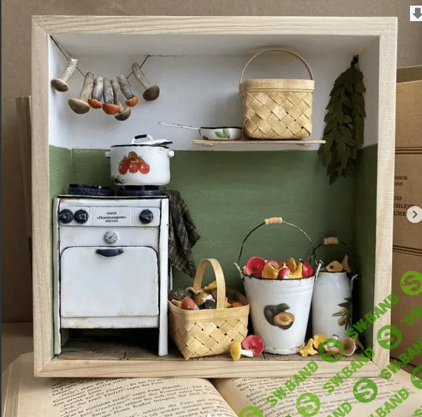 [Yum-yum miniatures] Полимерная миниатюра: Грибная пора (2021)