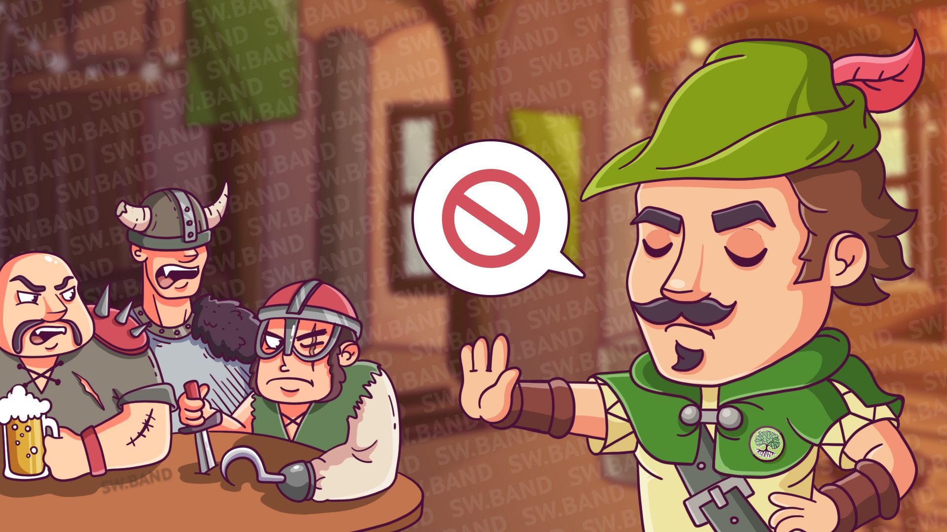 Закрытый чат в Телеграме для Разбойников