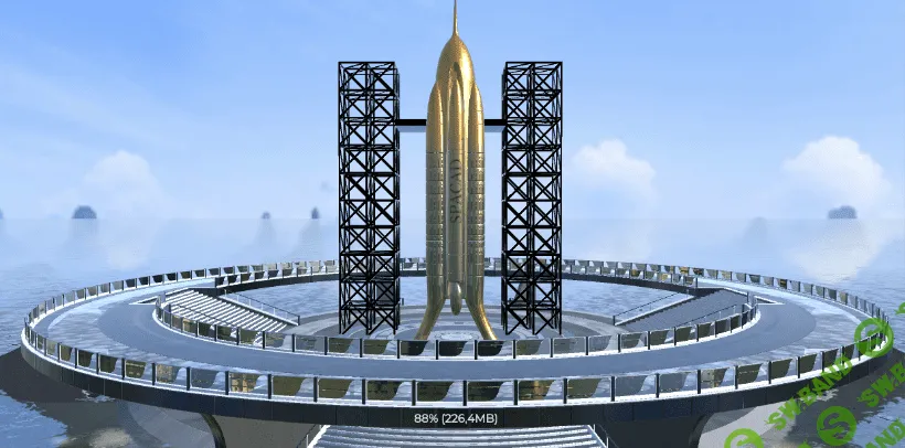 Заработок в метавселенной SpacAD без вложений от  19$ в день