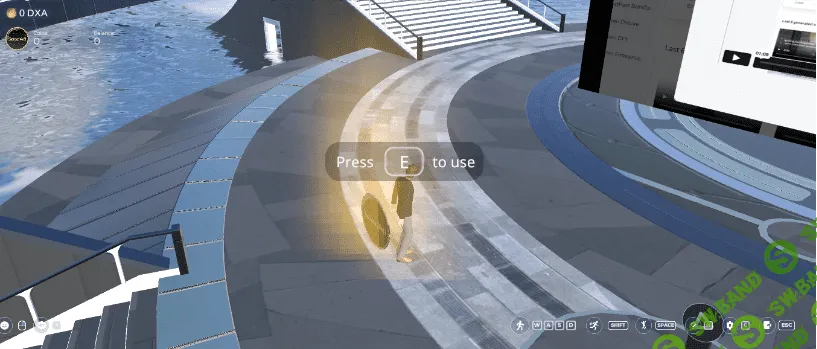 Заработок в метавселенной SpacAD без вложений от  19$ в день