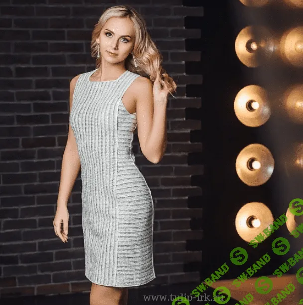 [Захарченко Ольга] Два женских платья и туника крючком (2019)