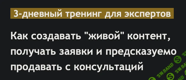 [Зуши Плетнев] Заявки и продажи с консультаций за 3 дня + Бонусный эфир по рекламе (2025)