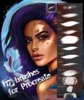 [andrushok_art] 17 кистей для мультяшного стиля для приложения Procreate